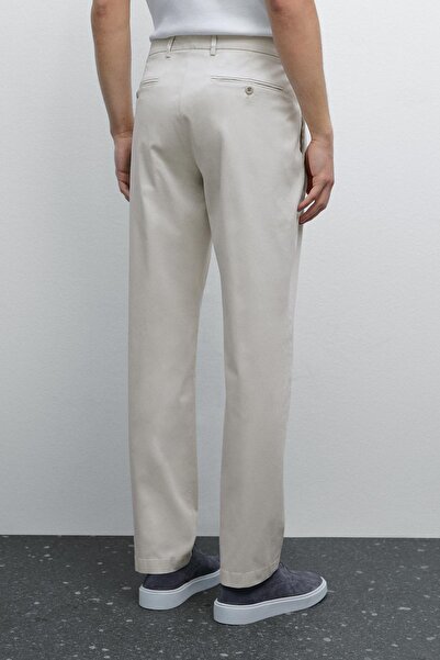 Massimo Dutti Pamuklu slim fit pantolon