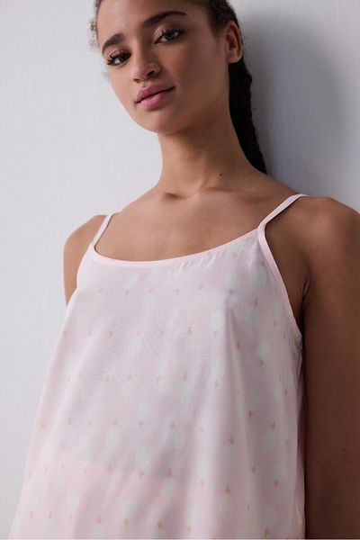 Penti Tulips Light Pink Pajama Set with Shorts