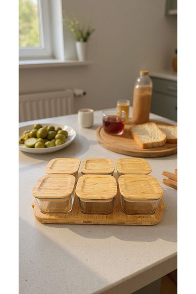 Bambum Enzo Mix 13 Piece Glass Breakfast