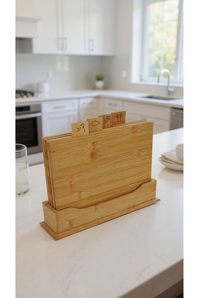 Bambum Tapenade 4-Piece Cutting Board
