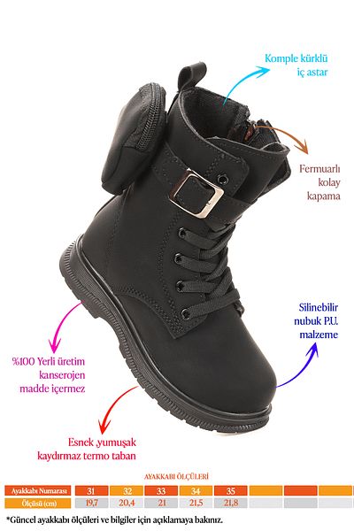 Kiko Kids Cloudia Zmrt καθημερινά παπούτσια για κορίτσια με τσέπες με φερμουάρ