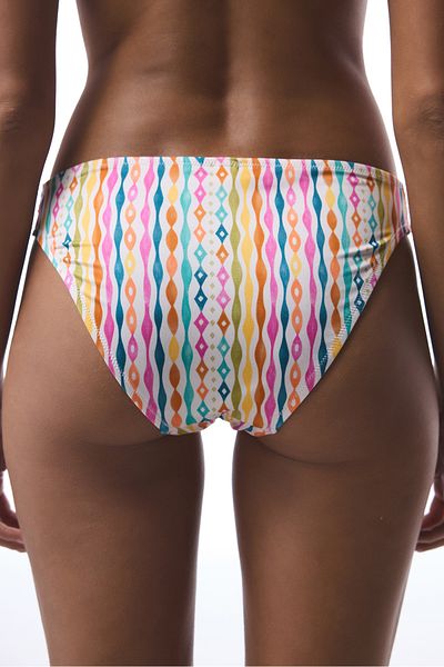 Penti Striped Mae Macrame Bikini Bottom