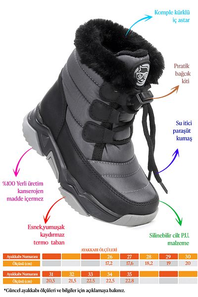 Kiko Kids Alison Lace-Up Boy's Snow Boots