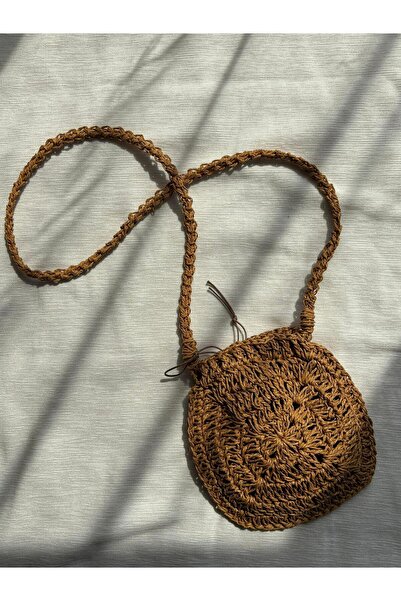 EHF LifeStyle TELEFON ÇANTASI/ HASIR ÇANTA/ OMUZ ÇANTA/EL ÖRGÜSÜ ÇANTA