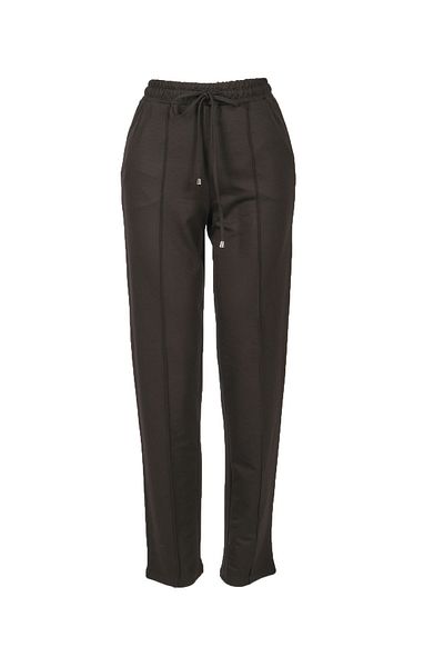 Vedi Elastic Waist Black Women's Trousers2243412