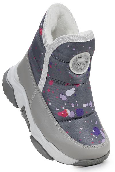 Kiko Kids Κοριτσίστικες μπότες χιονιού Rocco με φερμουάρ