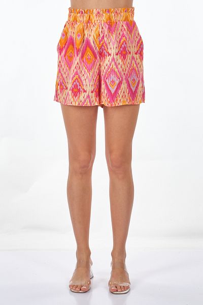 ONLY Μίνι γυναικείο σορτς με ψηλόμεσο σχέδιο - Summer Casual