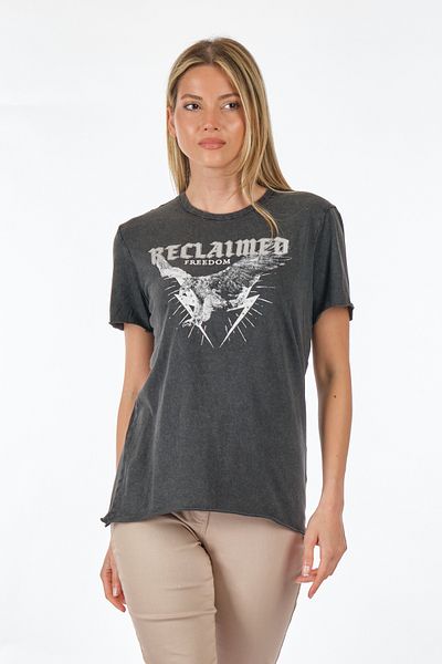 ONLY Oversize Short Sleeve Round Neck Minimalist Women's T-Shirt - Casual Style