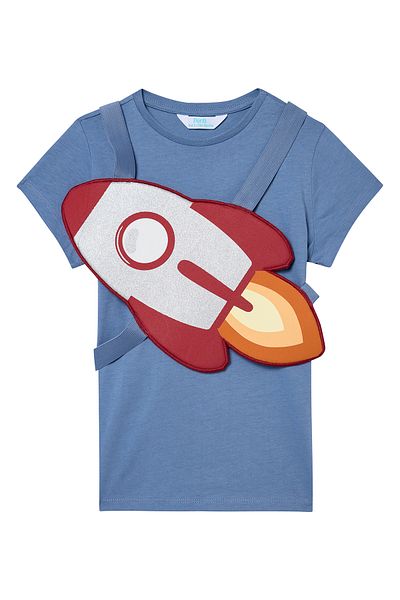 Penti Boy's Rocket Multicolored Pajama Set