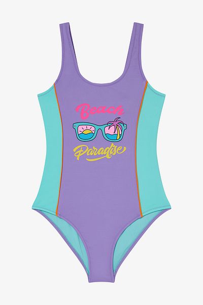 Penti Lila Young Girl Paradise Sport Swimsuit