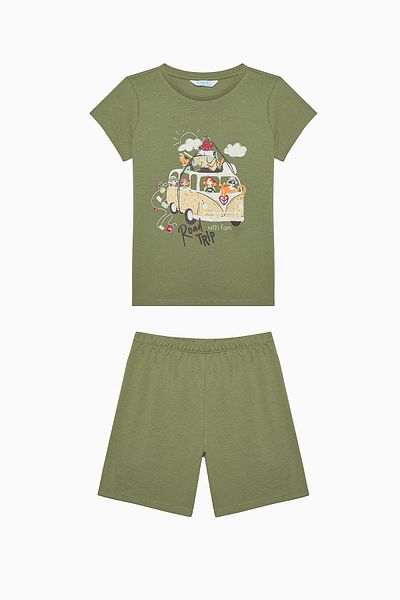 Penti Boy's Market Multicolored 2-Piece Pajama Set