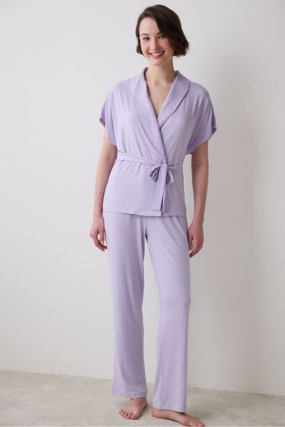 Penti Lana Lilac Pants Pajama Set