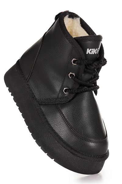 Kiko Kids Ботуши с връзки Buck Skin за момичета