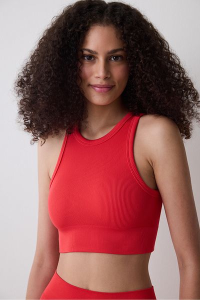 Penti Red Seamless Seamless Top