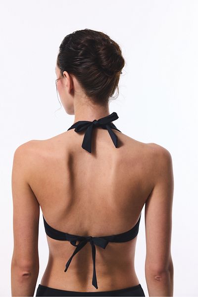Penti Μαύρο νέο Triangle Twist μπικίνι τοπ