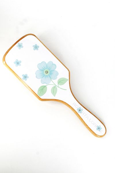 Roberta Lorenz Women's Handwork High Quality Bamboo Hair Comb Bone Material 25cm