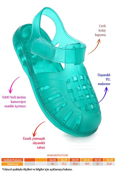 Kiko Kids Σανδάλια για αγόρια Fina - Casual, Sea, Pool and Beach Shoes