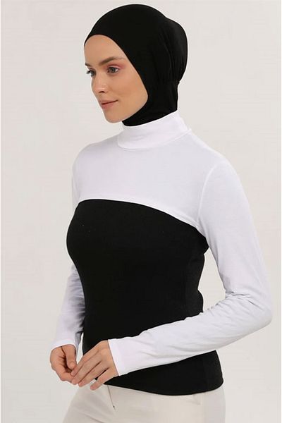 scarfella Neck Collar Sleeve - White