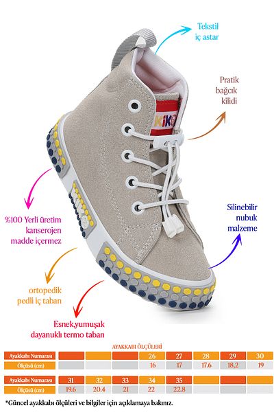 Kiko Kids Boy's Daily Elastic Boots - Gamel