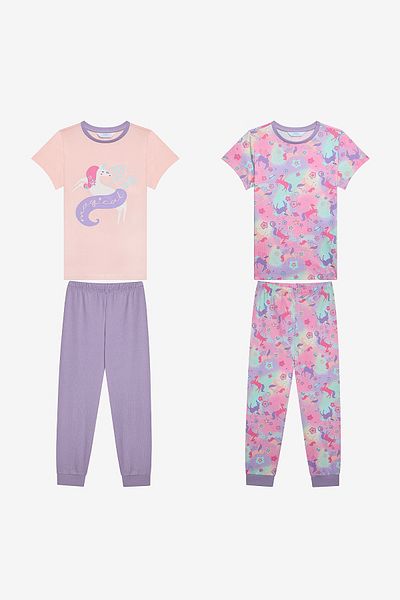 Penti Girl's Magical 2-Piece Multicolor Pajama Set