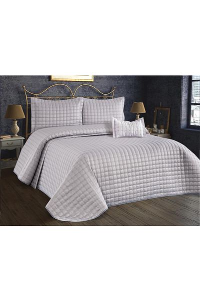 eco concept Double Quilted Embroidered Bedspread - Daily Use, Dowry Design