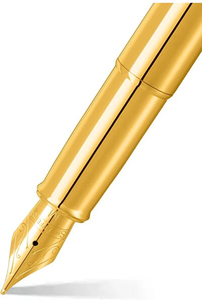 Sheaffer Wizdesign 100 Series Fountain Pen + Roller Pen Gold Set with Special Gift Box