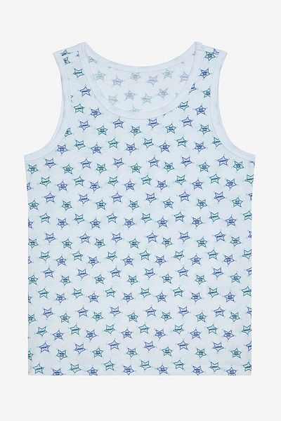 Penti Boy's Rodeo Club 2-Piece Optical White Tank Top