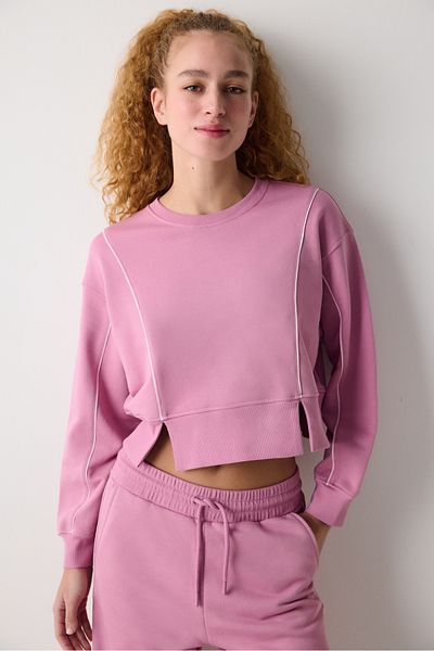 Penti Pink Relaxed Fit Tracksuit Top