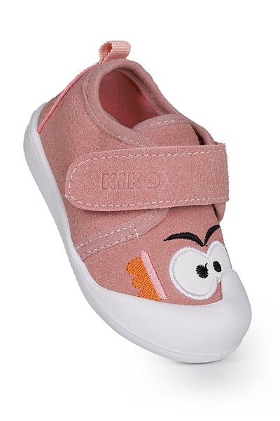 Kiko Kids First Step Slippers with Cookie Velcro for Baby Girl