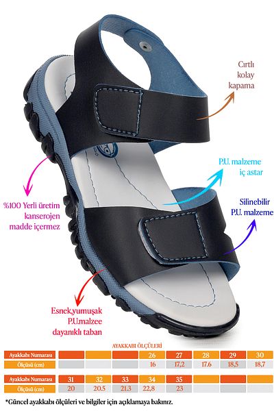 Kiko Kids Σανδάλια για αγόρι Arz 2362