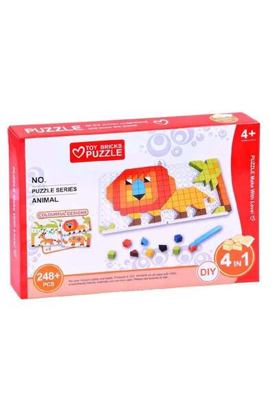 divendi-ro Joc educativ cu mozaic, 248 de piese, pentru copii de peste 4 ani,...