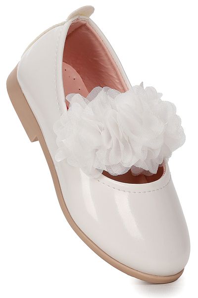 Kiko Kids Flovers Patent Leather Girl's Ballerina Shoes