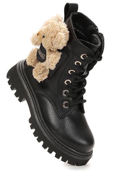 Kiko Kids 450 αρκουδάκι με φερμουάρ για κορίτσια casual boat παπούτσια