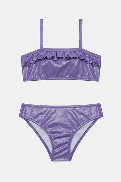 Penti Σετ μπικίνι για κορίτσια Shiny Purple Bandeau