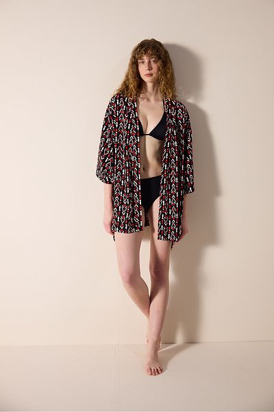 Penti Corus Multicolored Kimono Set