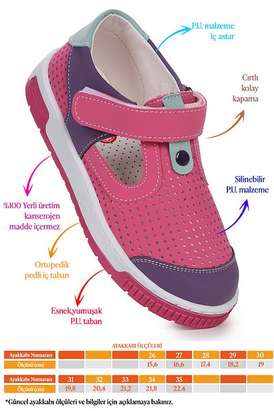 Kiko Kids Pantofi casual pentru fete Arz 2324