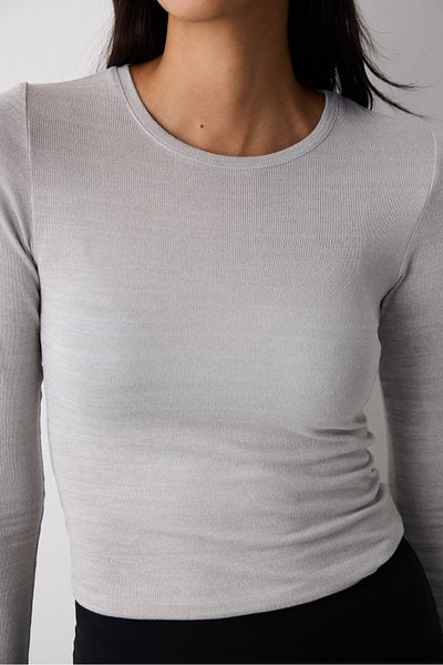Penti Gray Melange Thermal Top