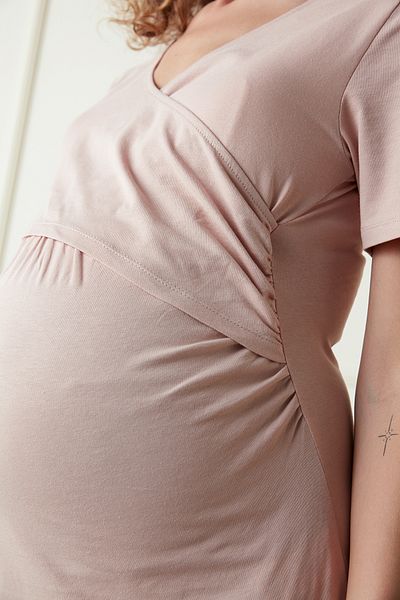 Penti Tricou Envelope Creamy Dusty Rose pentru gravidă