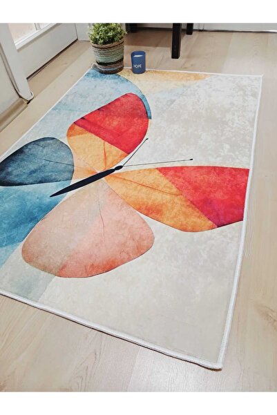 Ardizayn Butterfly - Non-Slip, Non-Spill Base (80X120 cm) Bathroom Carpet, Bath Mat