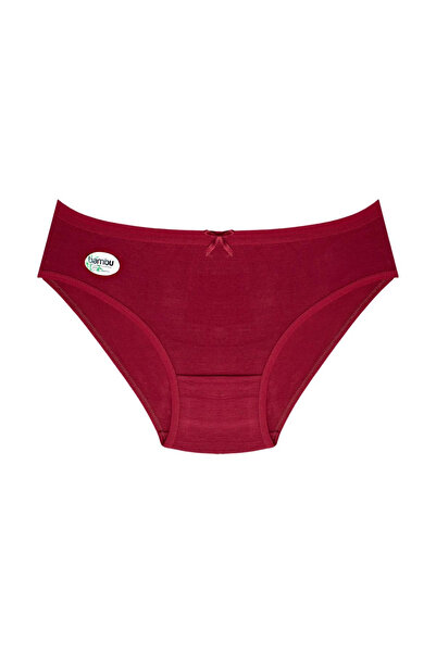 BUTİK1AVM Chiloți de damă din bambus Mărimea PLUS TALIE ÎNALTĂ 100% Bambus Ultra elastic Textura moale 4 buc.