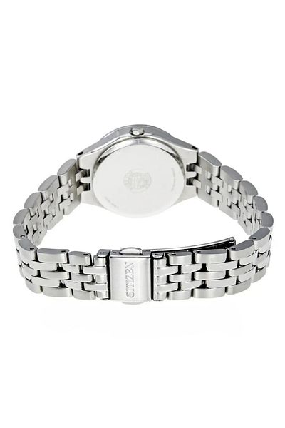 Citizen Citizen Diamond Silver Eco-Drive Women's Watch - EW2330-51a