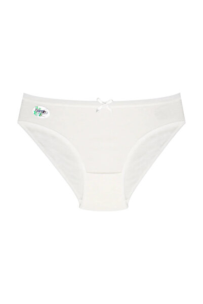 BUTİK1AVM Women's Bamboo Panties Large Size High Waist 100% Bamboo Ultra Stretchy Soft Textured 4 Units