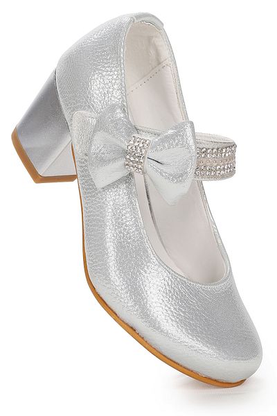 Kiko Kids Cameli Vakko Daily Pantofi de seara pentru fete cu toc de 4 cm
