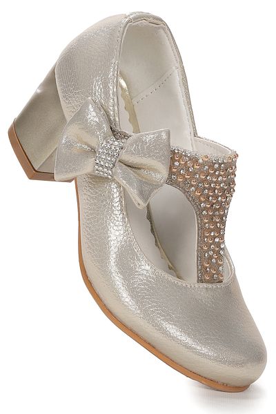 Kiko Kids Pantofi de seara cu toc de 4 cm pentru fete Cherish Daily