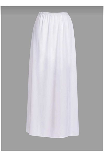 MissPul Women's Skirt Bottom Lining White