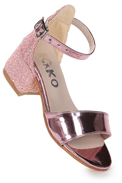 Kiko Kids Sheila Mirror Pine Daily Fetiță Sandale Cu Toc 3 Cm Pantofi Rochie De Seară