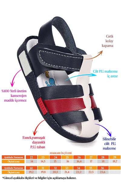 Kiko Kids Sandale Băieți Şb 2479-87