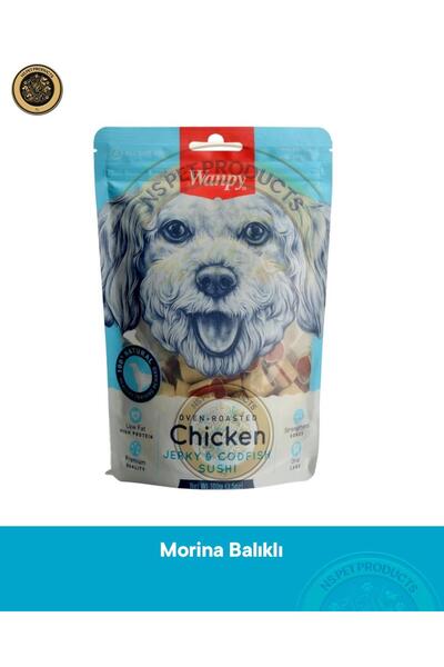Wanpy Tavuklu&Morina Balıklı 100 gr Köpek Ödülü