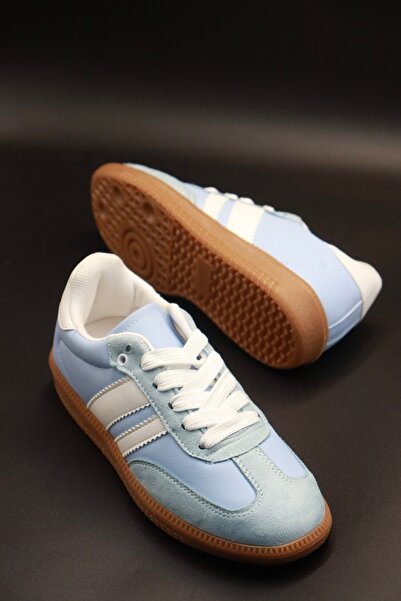 HEROD Women's Baby Blue Sneaker Sports Shoes Samba Casual