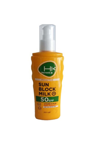 hk güneş kremi hassas ciltler 50+spf 200 ml